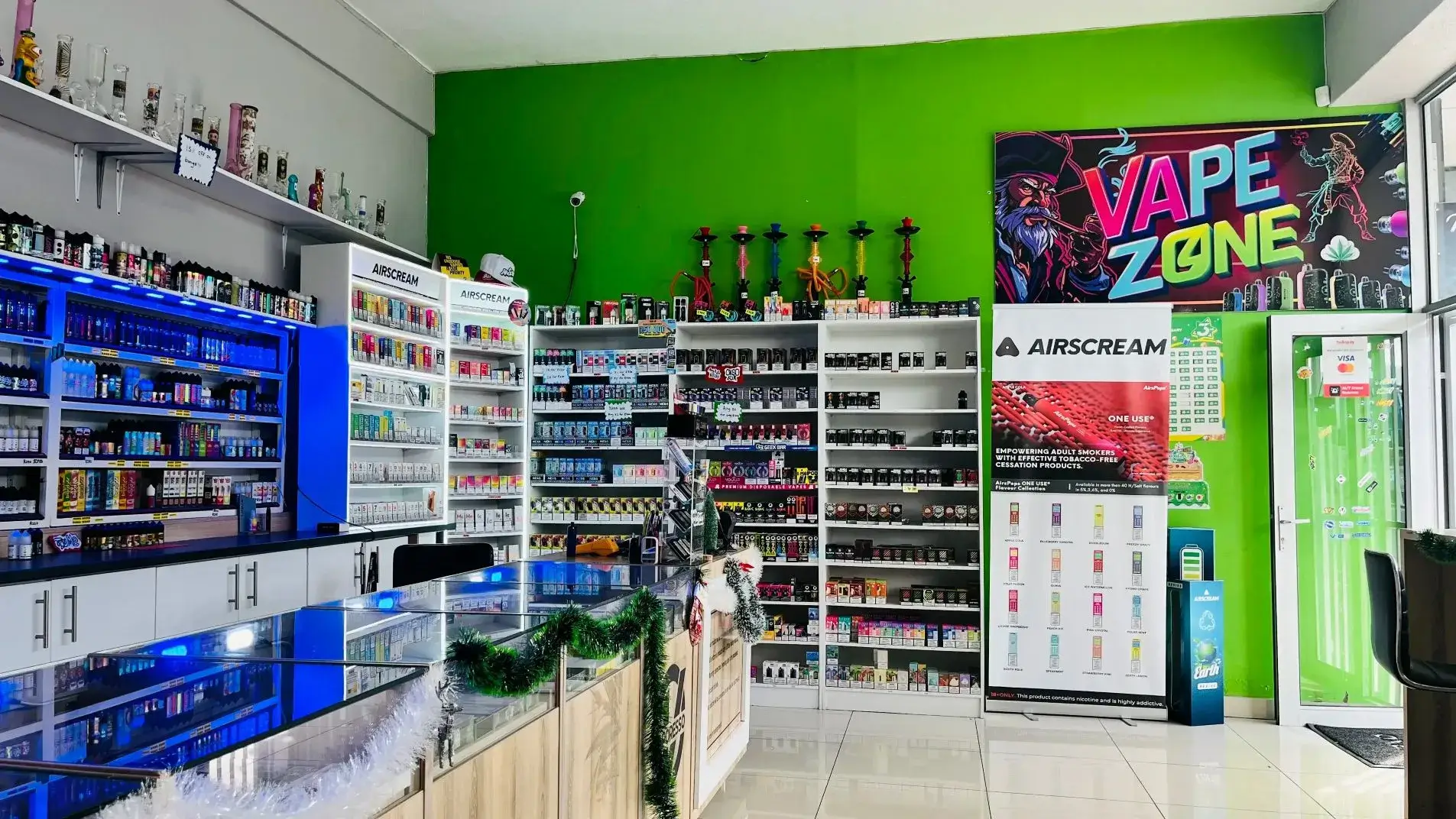 Vape Zone Store Interior